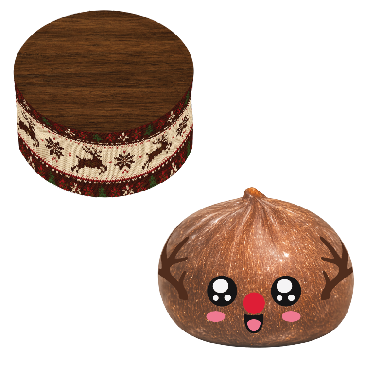 Fun Doh Christmas Dumpling Squishy