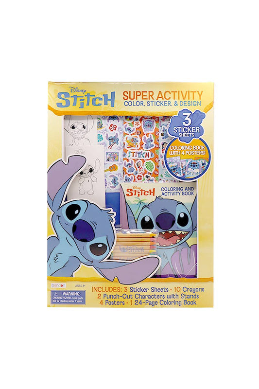50% OFF!!  Disney Stitch Super Activity Coloring Book