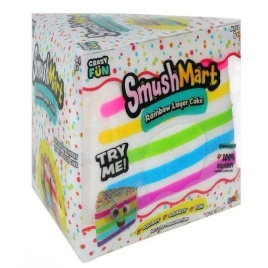 RMS® SmushMart™ Giant Rainbow Cake Slice Squishy 1pc