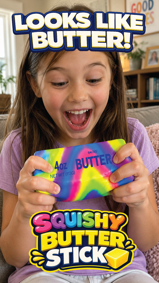 🌈 VIRAL SQUISHY DROP! 🌈 Fun Doh Rainbow Butter Slow Rise