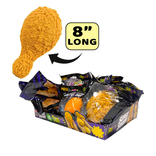 Fun Doh MEGA 8" Food Squishies Sensory Toy - 12/Display: Wholesale Price