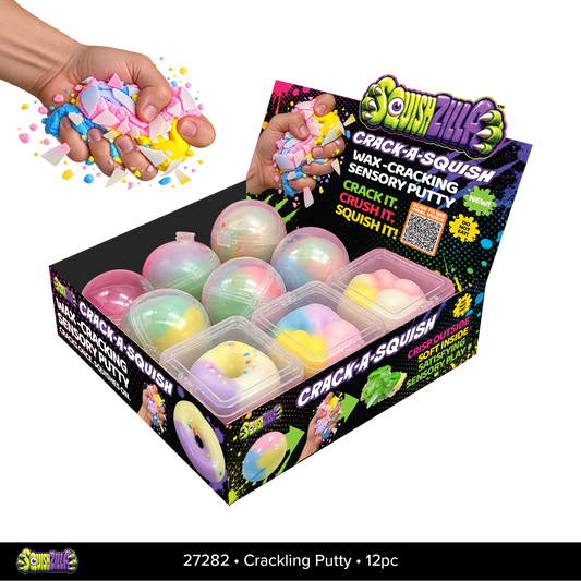 Fun Doh Wax-Cracking Sensory Colorful Putty - 12/Display: Wholesale Price