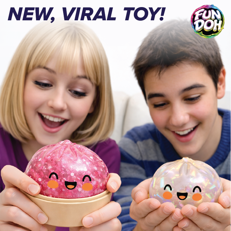 New Arrival!!  Fun Doh Mystery Dumpling Squishies |