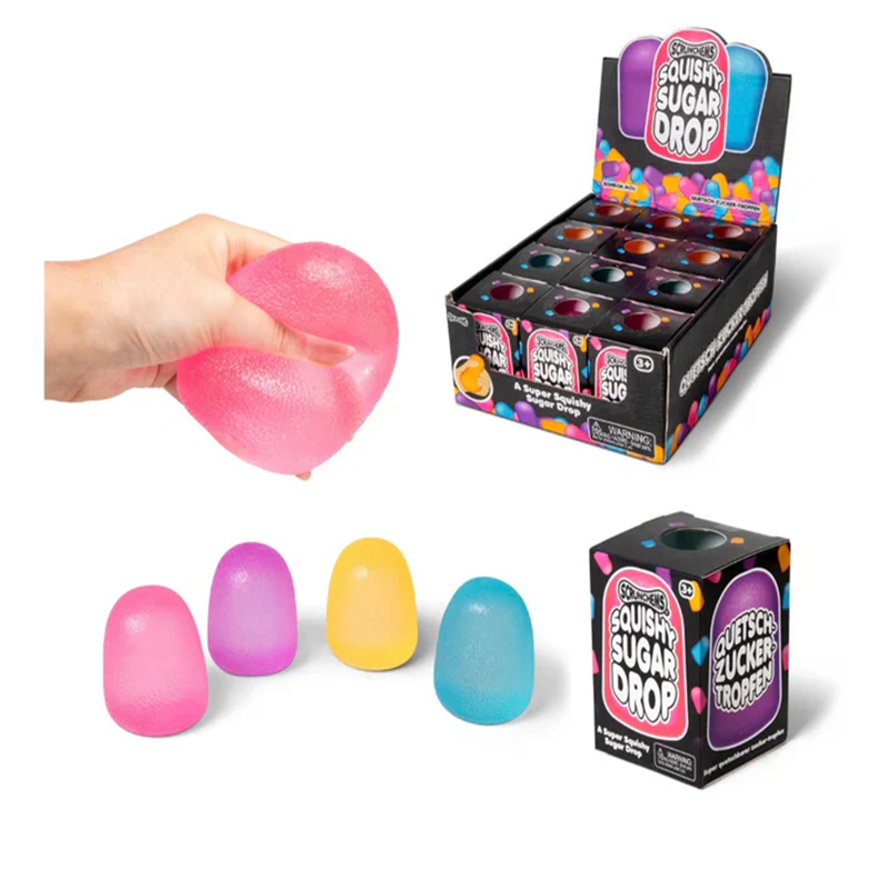 NEW ARRIVAL✨ THE VIRAL GUMDROP! ✨ Scrunchems® Squishy Sugar Drop Fidget Toy