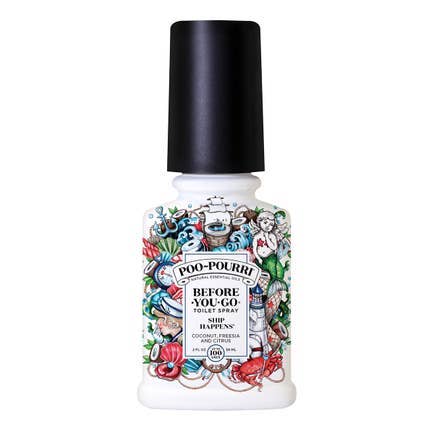 Poo~Pourri Ship Happens 2oz, Toilet Spray boxed