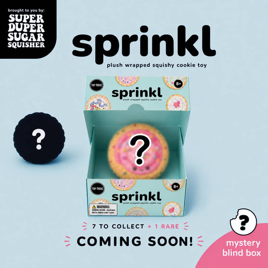 Super Duper Sugar Squisher Plush - Mystery Sprinkl Cookies