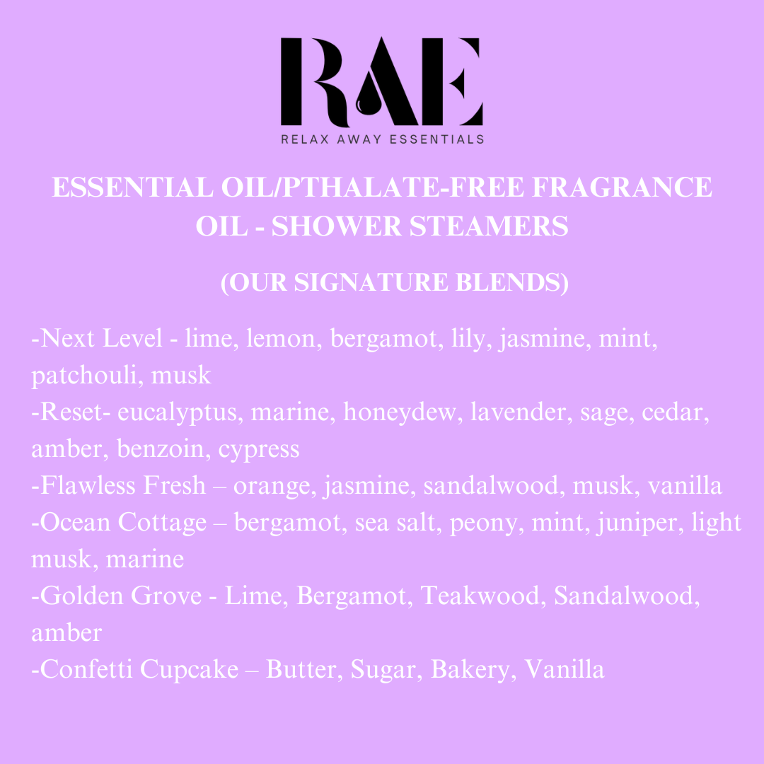 Single Shower Steamer - Aromatherapy -I will invoice shipping if you don't have any open orders