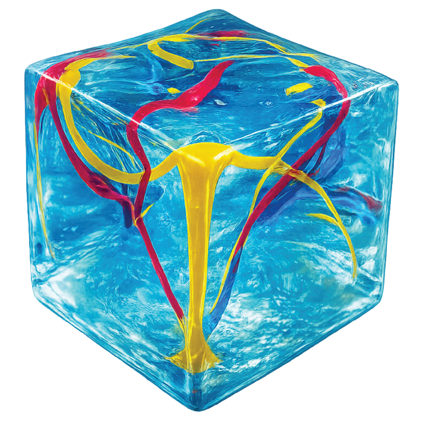 Fun Doh Squishy Charm Cube Fidget Toy Variety - 12/Display