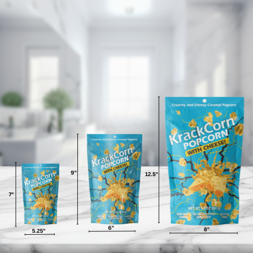 KrackCorn Popcorn with Cheese 3.25oz