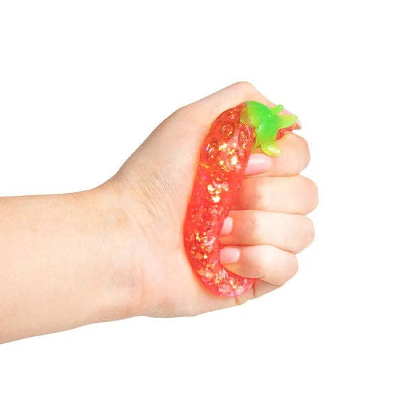 PREORDER ARRIVES MID AUGUST Scrunchems® Sugar Squish Fruits Squishy | 3-Piece Glitter