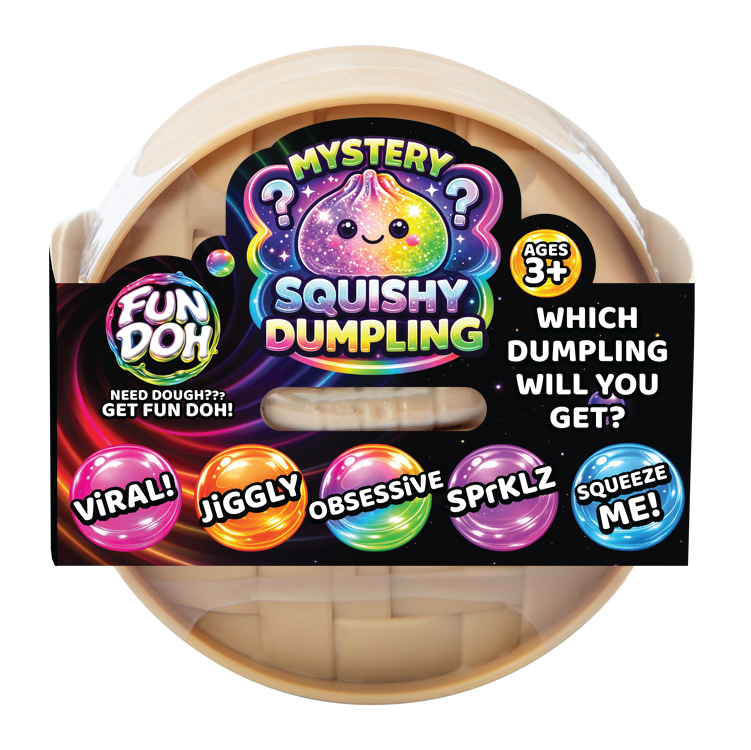 New Arrival!!  Fun Doh Mystery Dumpling Squishies |