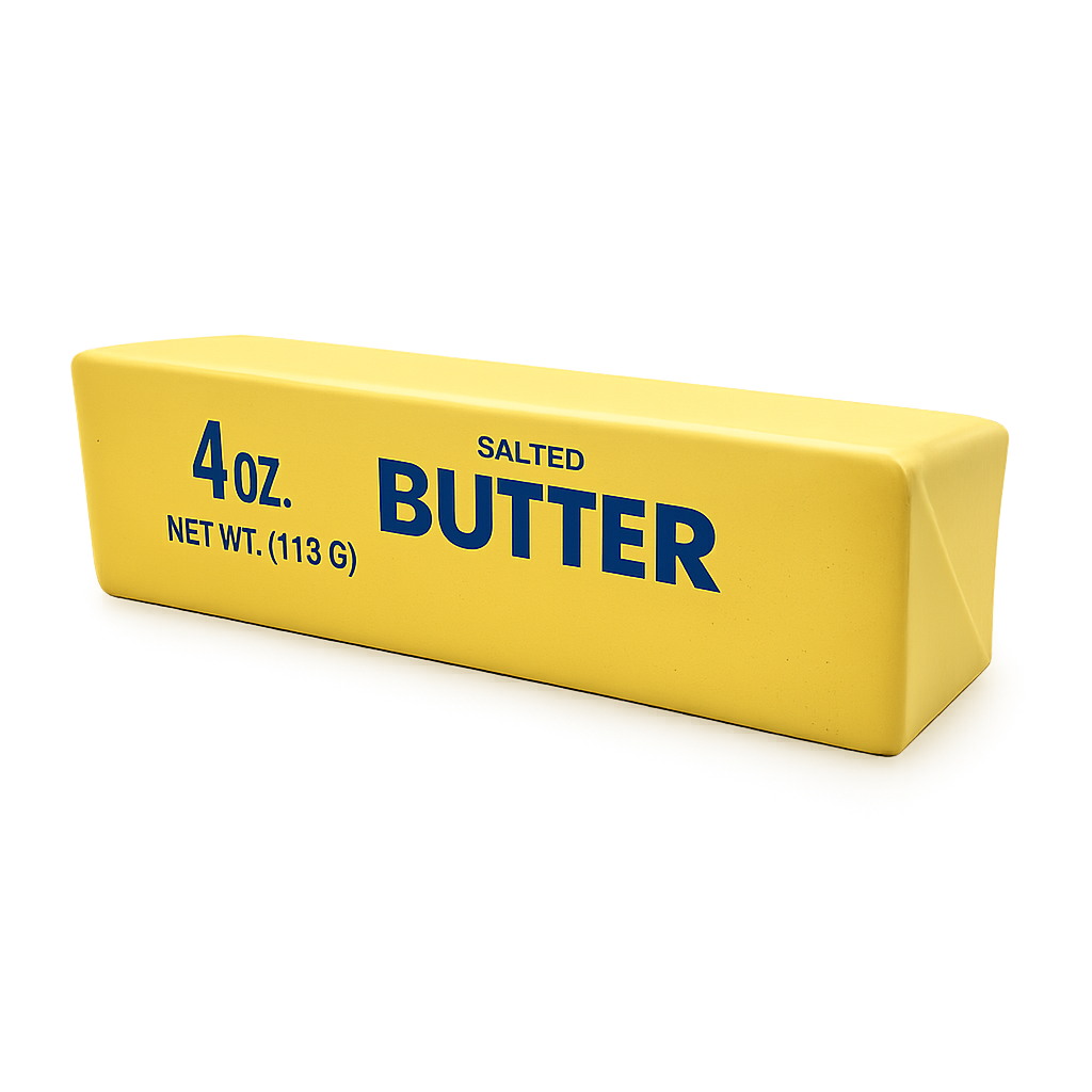 NEW ARRIVAL  Fun Doh 6" Butter Stick Slow Rise Fidget Toy -