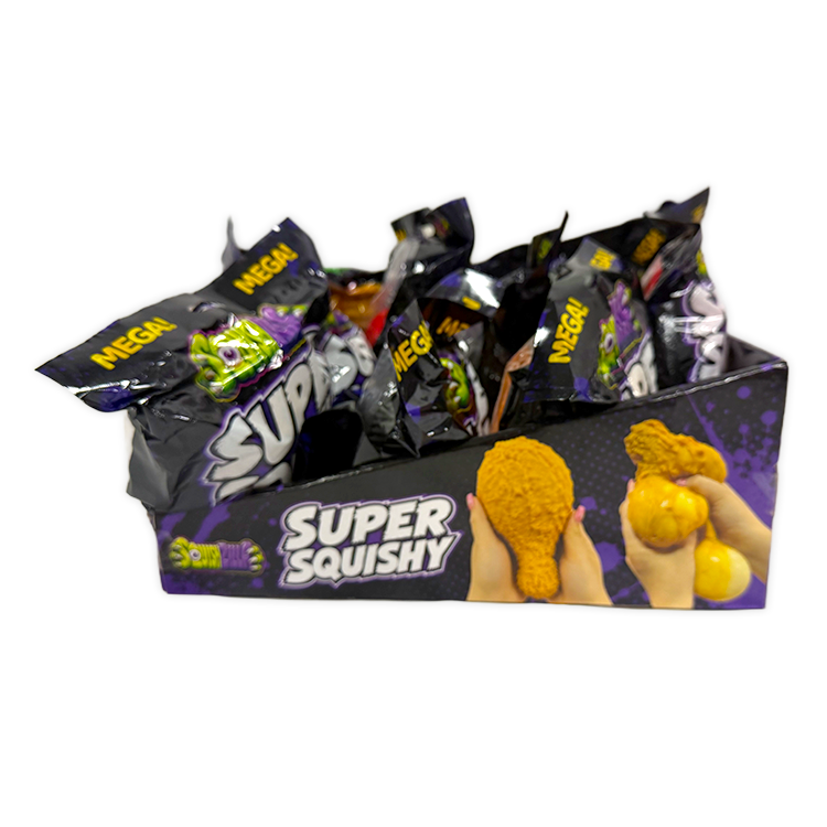 Fun Doh MEGA 8" Food Squishies Sensory Toy - 12/Display: Wholesale Price