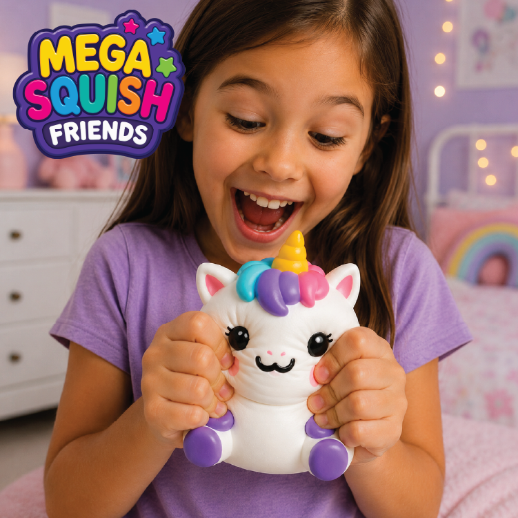 Fun Doh MEGA 5" Dough Squishy Friends Sensory Toy- 8/Display: Wholesale Price
