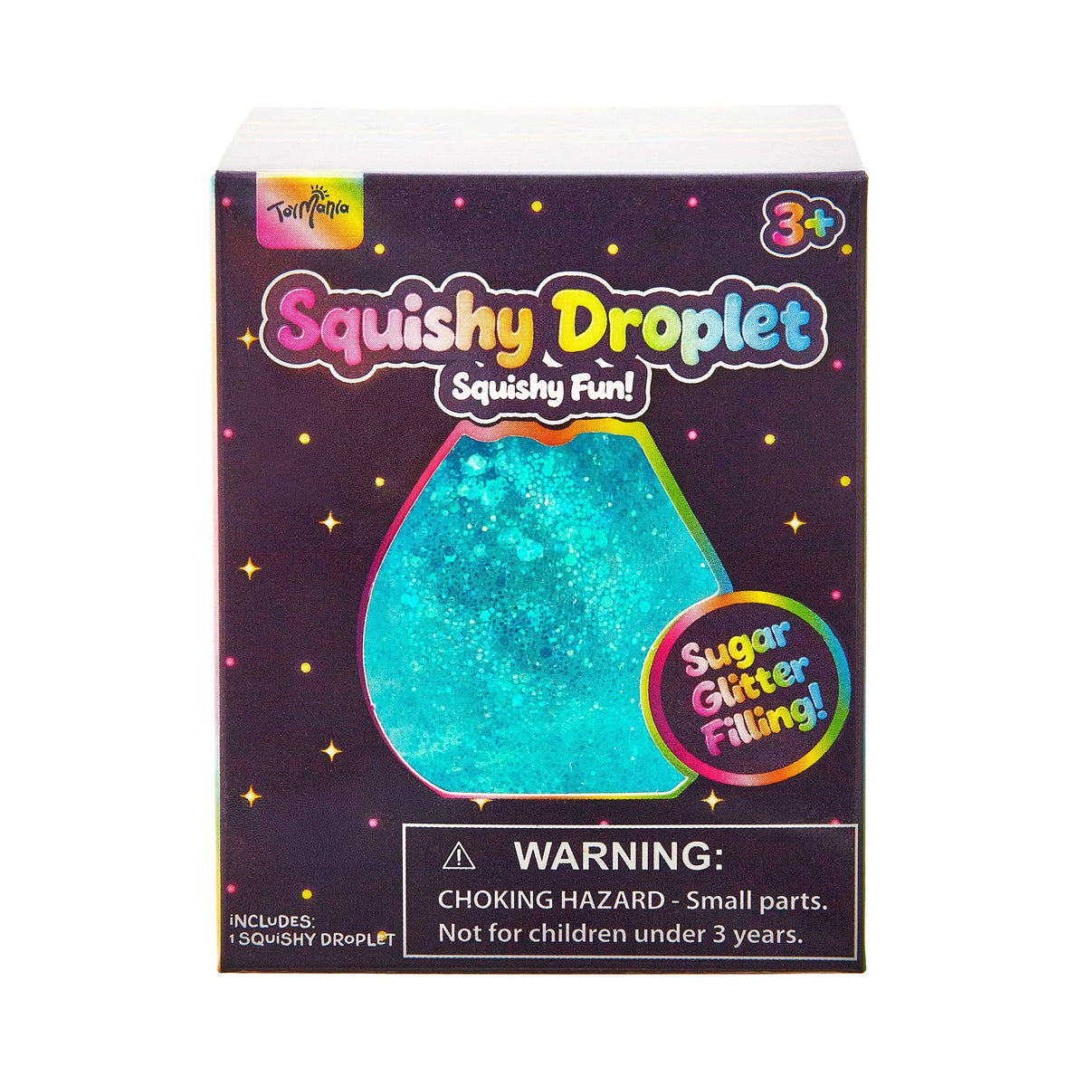 Squishy Glitter Dream Drops Stress Relief Fidget Toy