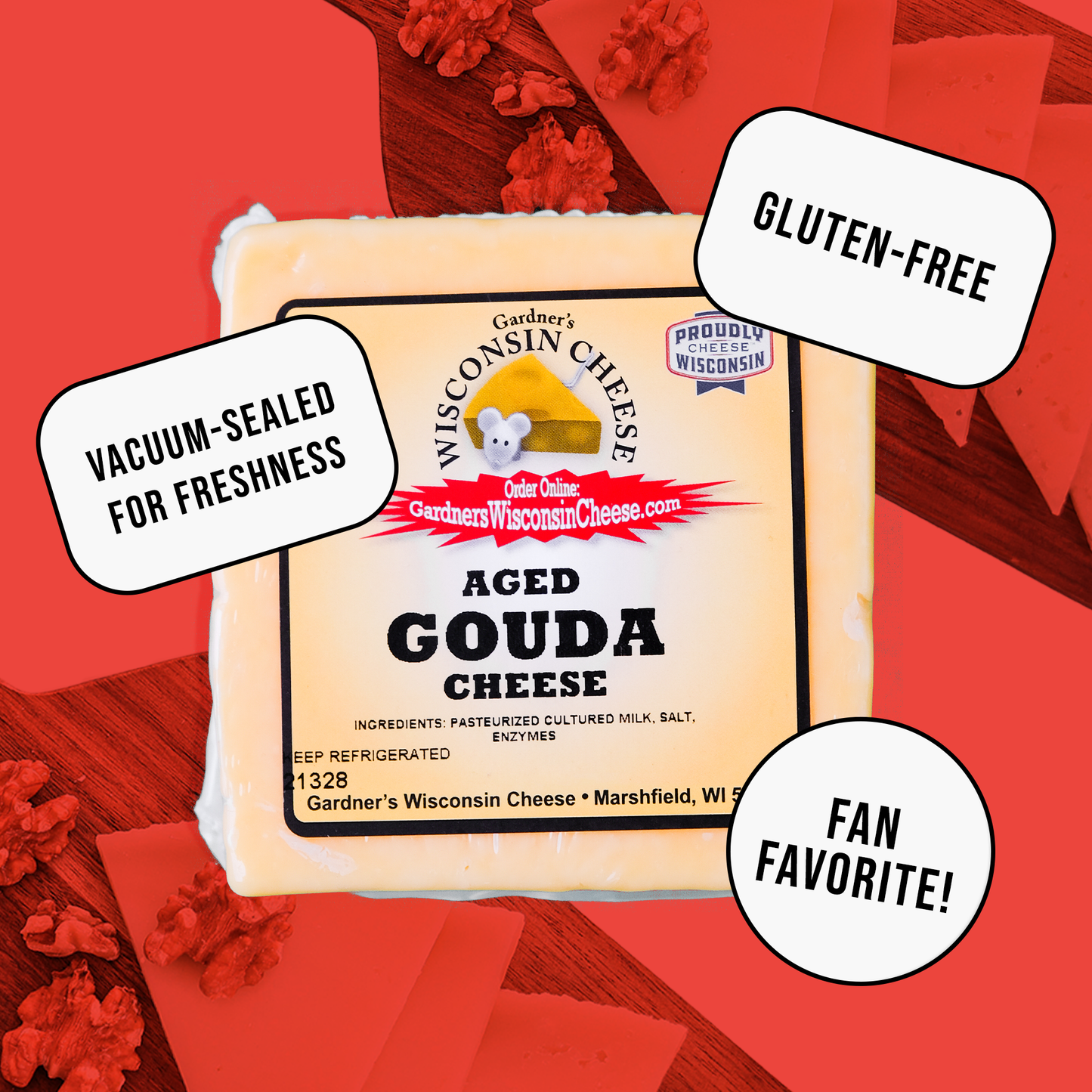 PREORDER Aged Gouda Cheese