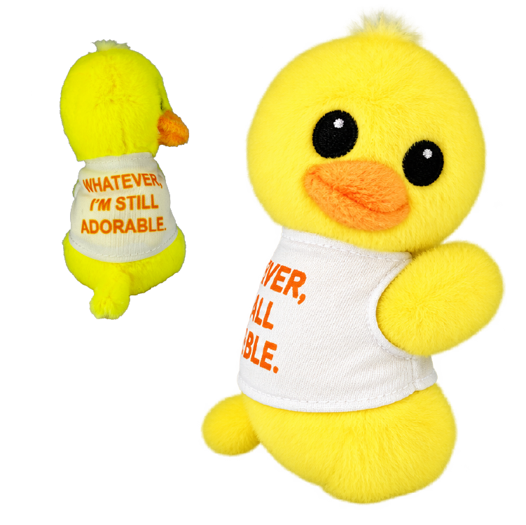 Emotioal Support Clip-on Soft Plush Animals - 12/Display: Wholesale Price