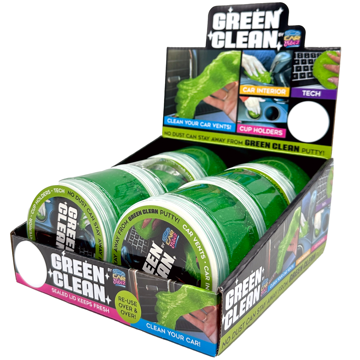 Car Vibez Green Cleaning Car Putty -
