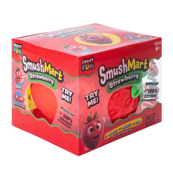 RMS® SmushMart™ Giant Scented Strawberry Squishy 1pc