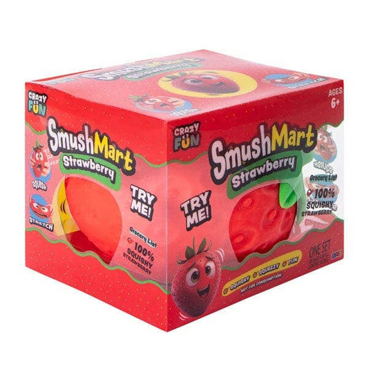 RMS® SmushMart™ Giant Scented Strawberry Squishy 1pc