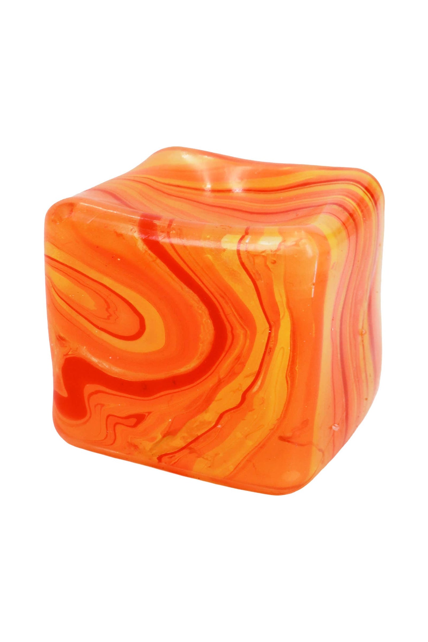 JUST ARRIVED Marbled Cube Putty Filled Squishy MYSTERY COLOR