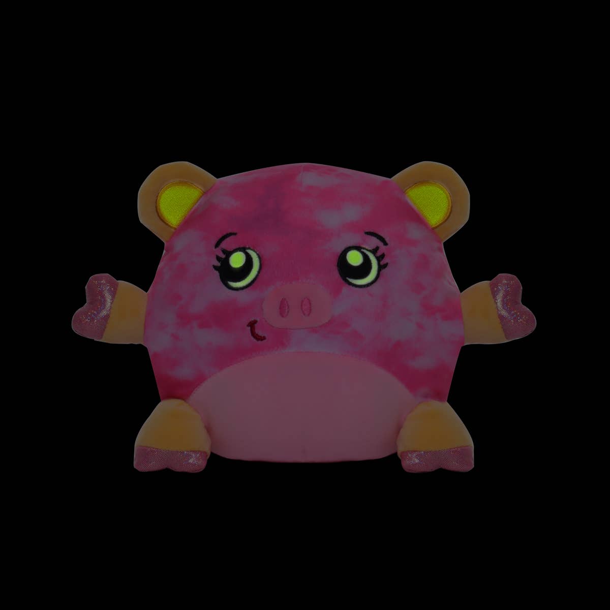 Mia the pig | Glow in the Dark 7.5" Soft Plush Toy