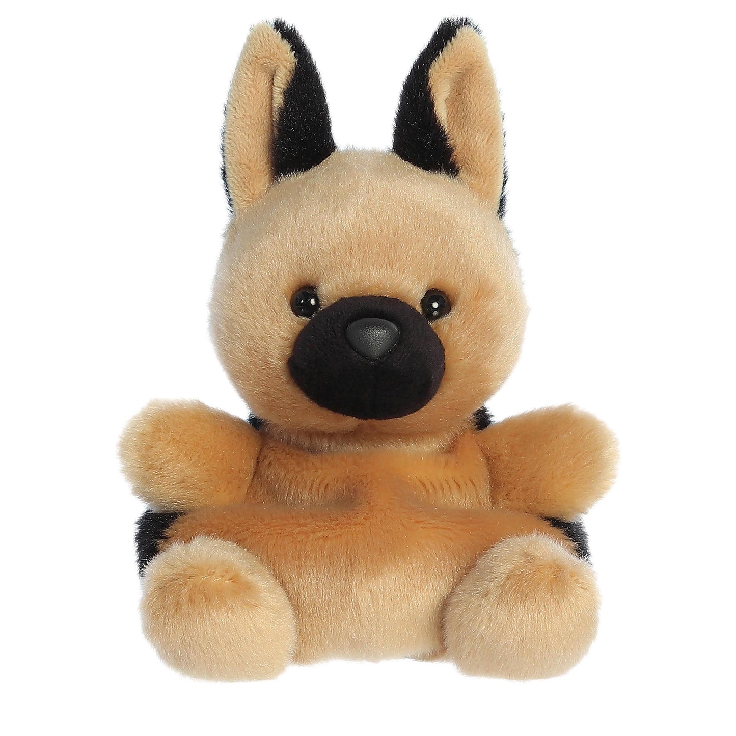 5" Plush Pal German Shepherd Dog Palm Pals Stuffed Animal