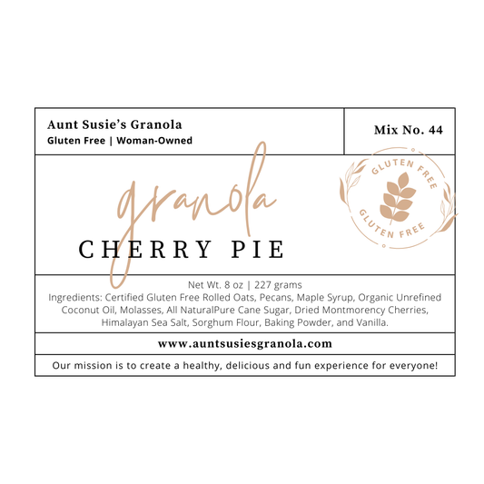 🍒🥧 NEW! CHERRY PIE GRANOLA 🥧🍒
