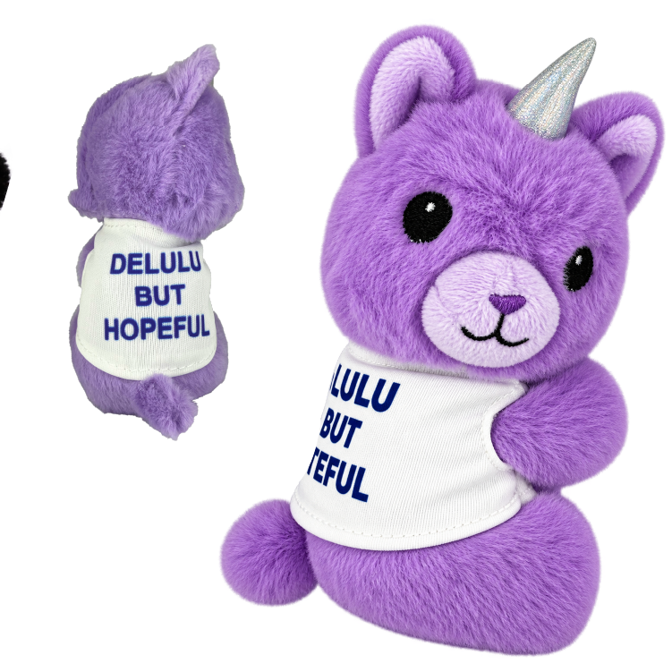 Emotioal Support Clip-on Soft Plush Animals - 12/Display: Wholesale Price