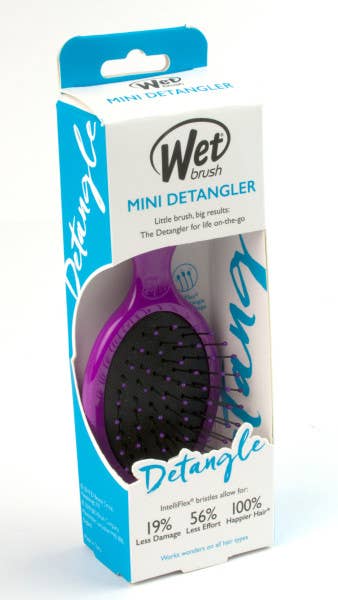 Wet Brush Mini Detangler - Purple (f158)