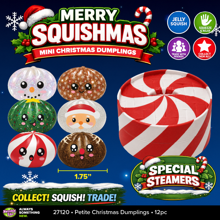Merry Squishmas™ Petite Mini Dumplings 🎄🥟