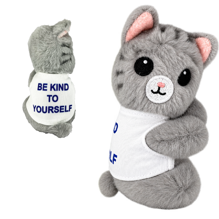 Emotioal Support Clip-on Soft Plush Animals - 12/Display: Wholesale Price
