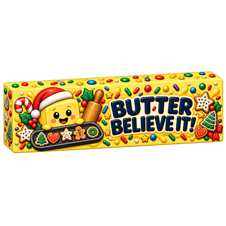 Fun Doh 10" Christmas JUMBO Butter Slow-Rise Toy - 9/Display: Wholesale Price