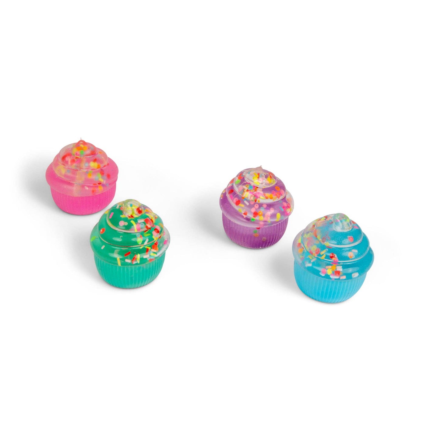 PREORDER ARRIVES MID AUGUST Scrunchems® Sugar Cupcake Squishy Fidget Toy 1pc Color Ship