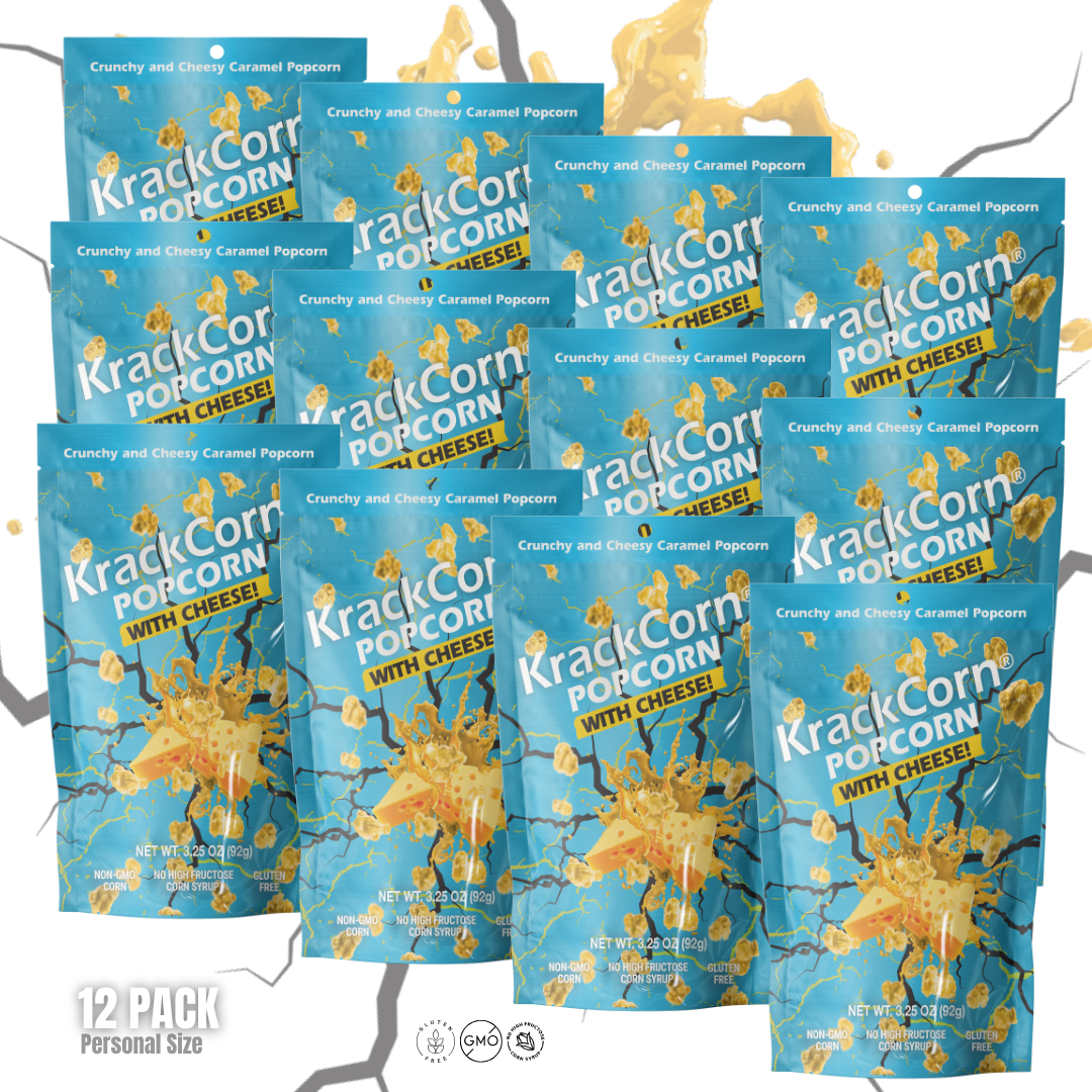 KrackCorn Popcorn with Cheese 3.25oz