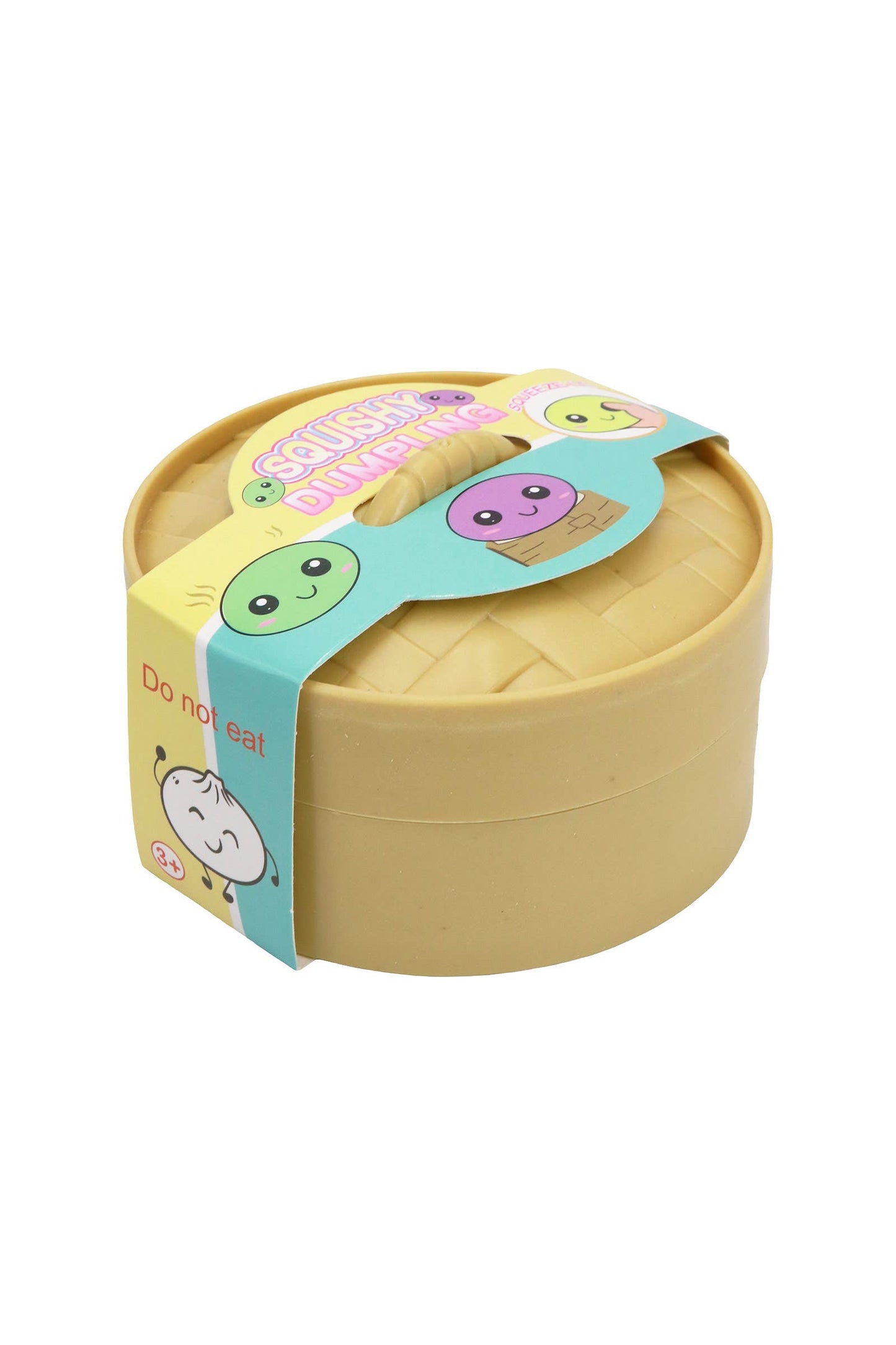 Solid Bao Bun Dumpling Gel Slime Filled Squishy  MYSTERY COLOR
