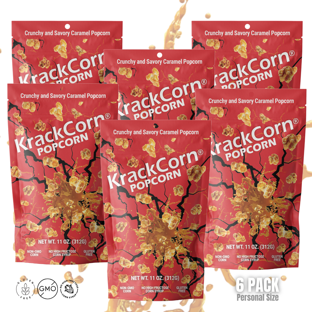 KrackCorn Popcorn 11oz Original Caramel