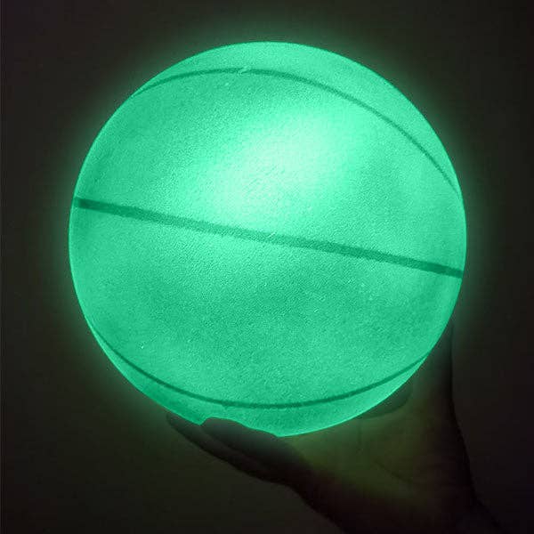 StealthDunk Glow-in-the-Dark Silent Basketball No. 3 Kids' Size