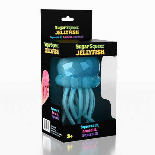 PREORDER ARRIVES MID SEPTEMBER SugarSqueez Squishies® Maltose Jellyfish Glitter Fidget Stress Ball (1pc) Assorted Colors