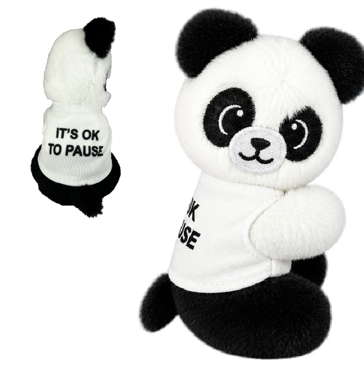 Emotioal Support Clip-on Soft Plush Animals - 12/Display: Wholesale Price