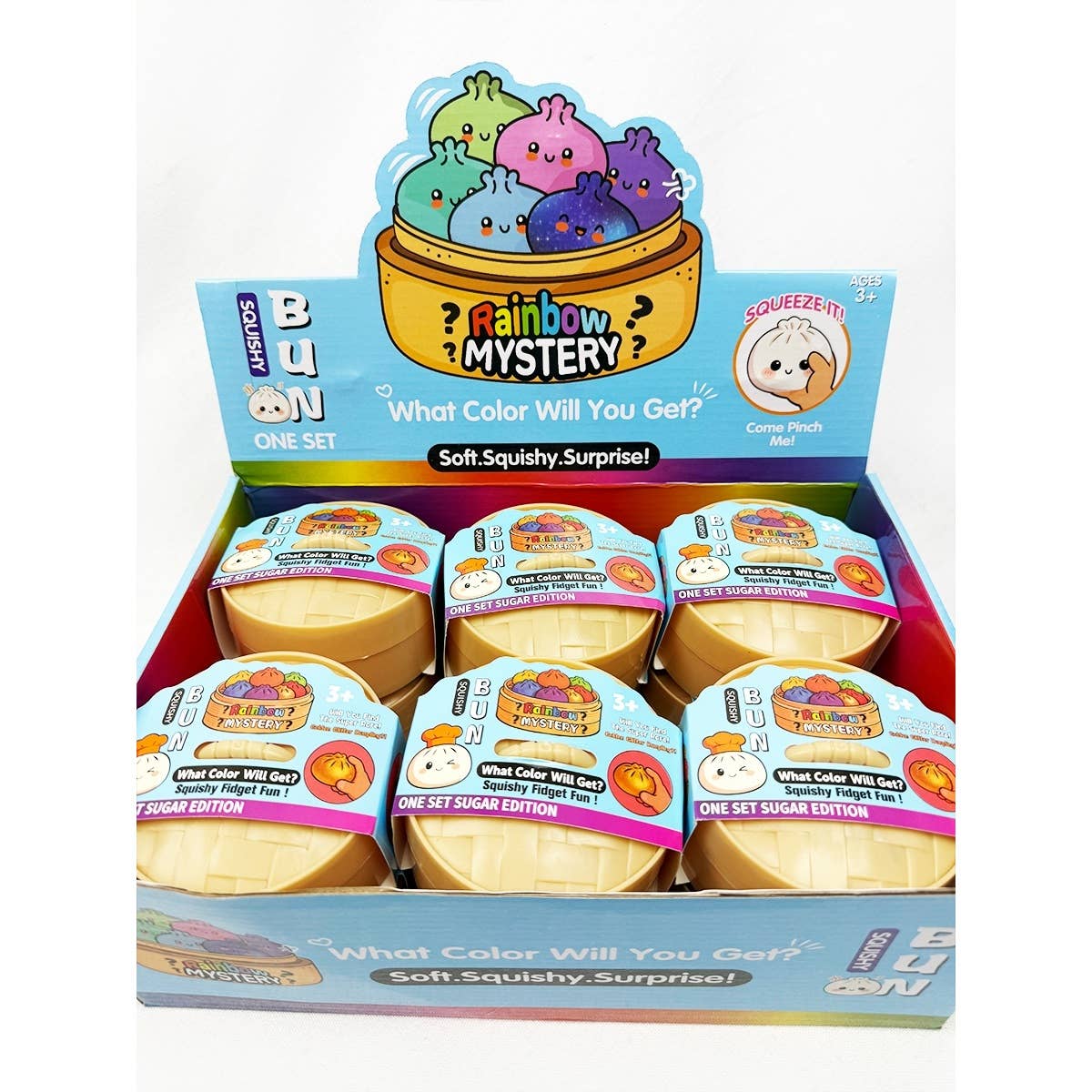 Mistery Dumpling Squishy with Steamer