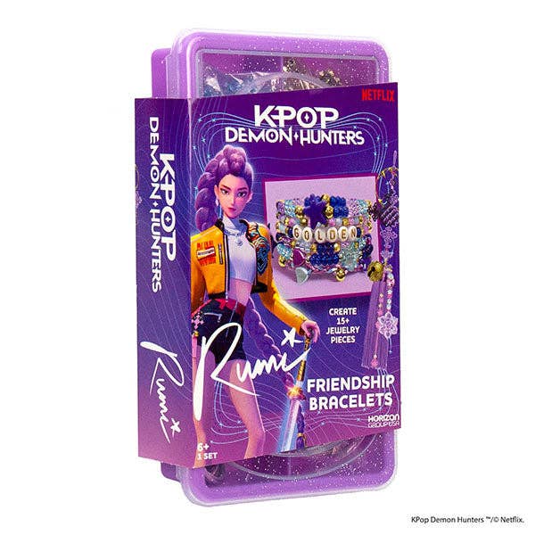 KPop Demon Hunters Beaded Friendship Bracelets Activity Craft Kit PREORDER LATE OCTOBER