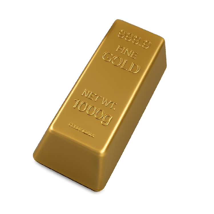 Fun Doh 5" Gold Bar Slow-Rise Squishy Toy - 12/Display: Wholesale Price