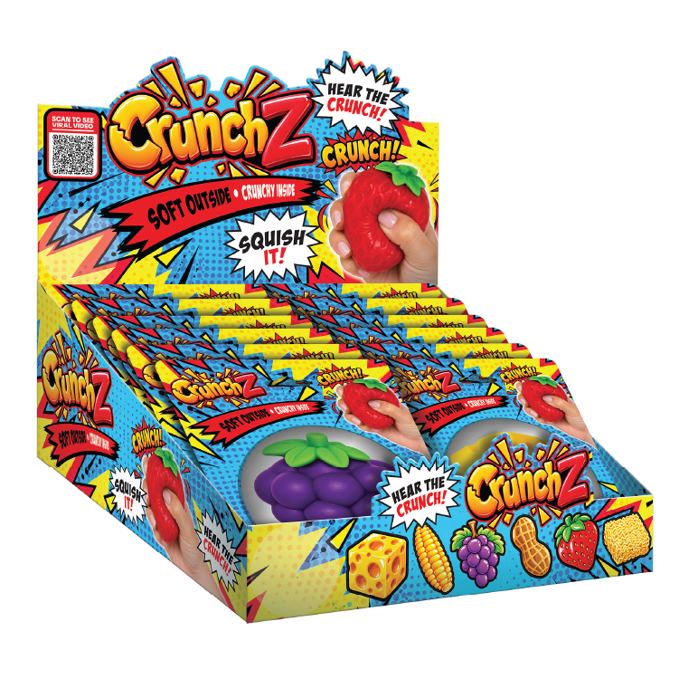CrunchZ Crunchy Food Squishy Sensory Fidget Toy | PREORDER