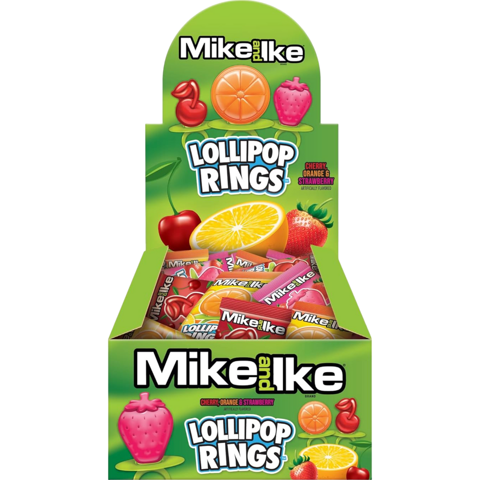 Mike and Ike Lollipop Rings My Minky Obsession