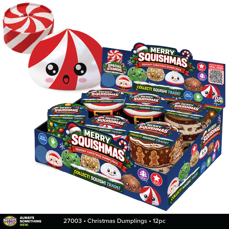 Fun Doh Christmas Dumpling Squishy