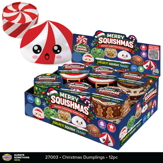 NEW ARRIVAL!! Fun Doh Christmas Dumpling Squishy