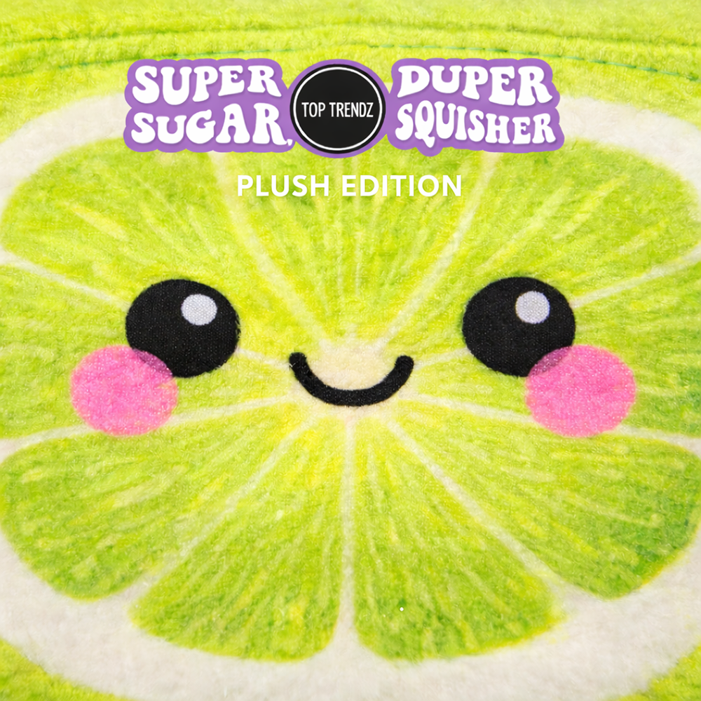 PREORDER ARRIVES LATE NOVEMBER SuperDuper Sugar Plush - Fruit Cube Friends