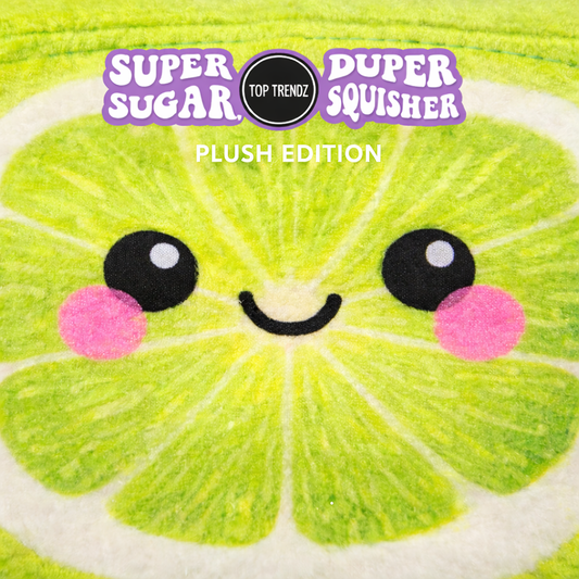 PREORDER ARRIVES LATE NOVEMBER SuperDuper Sugar Plush - Fruit Cube Friends