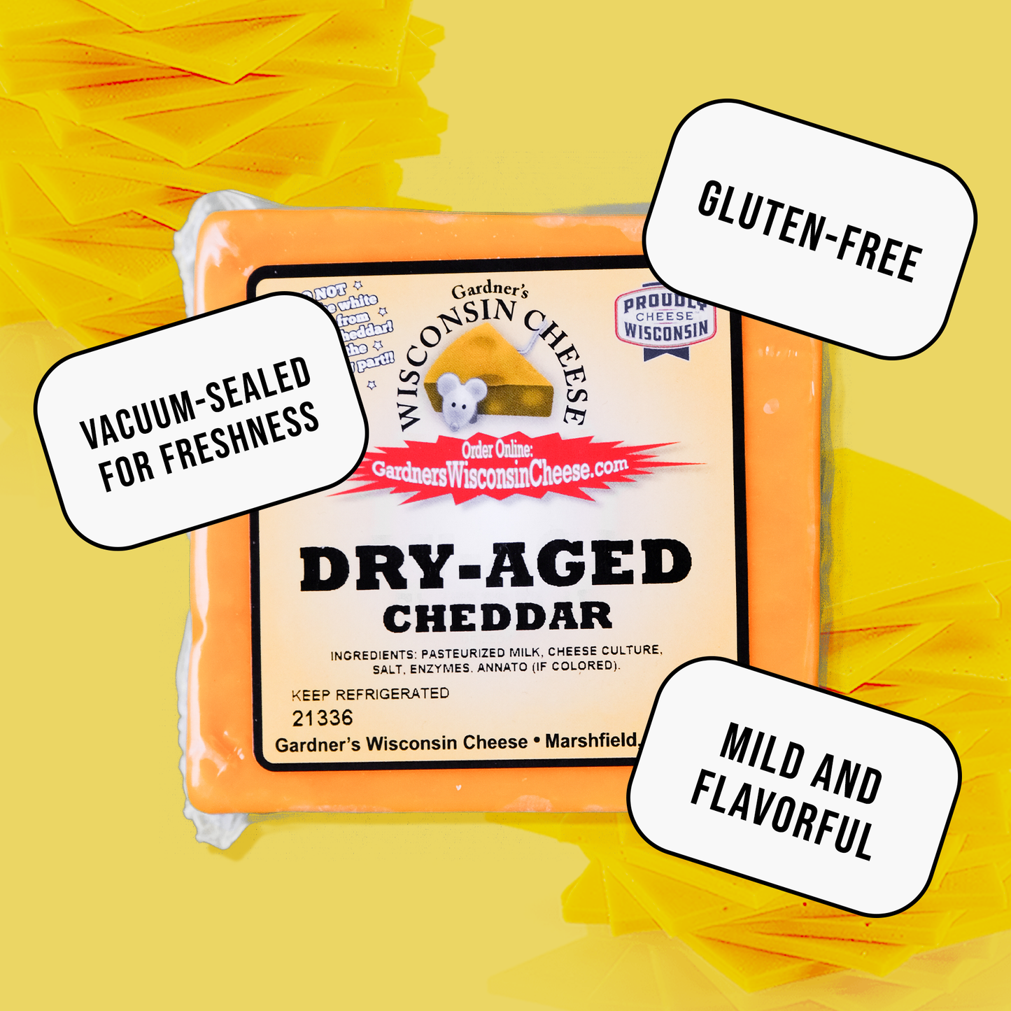 Dry Aged Cheddar Cheese